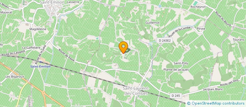 localisation de l'entreprise IFG FRANCE  SAINT-LAURENT-DES-COMBES