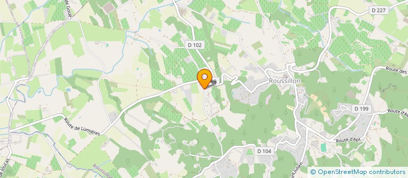 localisation de l'entreprise IFG INFORMATIQUE FINANCES GESTION à ROUSSILLON