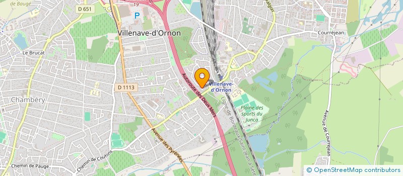 localisation de l'entreprise IFHAYE à VILLENAVE-D'ORNON