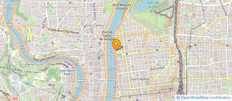 localisation de l'entreprise IFI CAPITAL  LYON