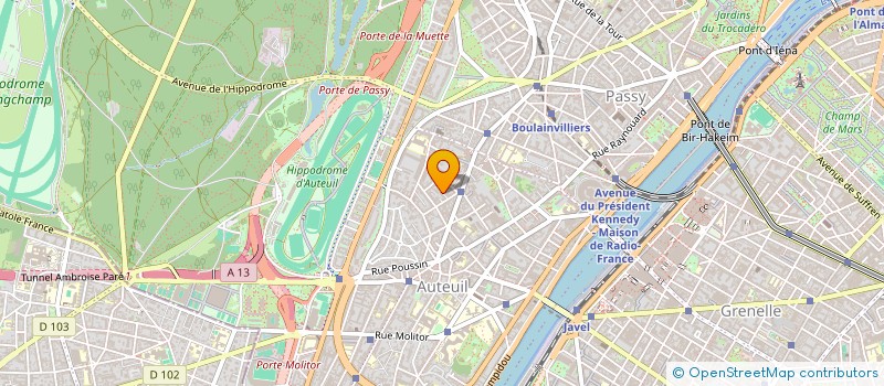 localisation de l'entreprise IFI PARTNERS  PARIS