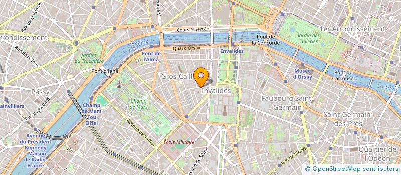 localisation de l'entreprise IFING PARIS EU  PARIS