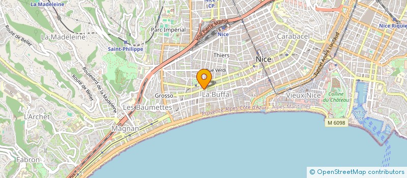 localisation de l'entreprise IFIVE IMMOBILIER  NICE