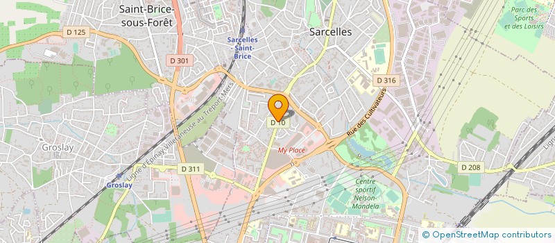 localisation de l'entreprise IFIXTEL  SARCELLES