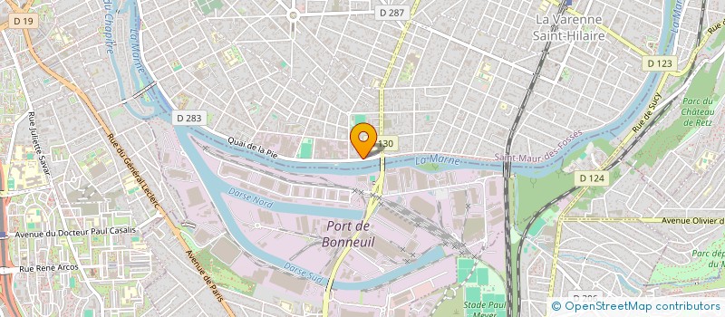 localisation de l'entreprise IFK à SAINT-MAUR-DES-FOSSES