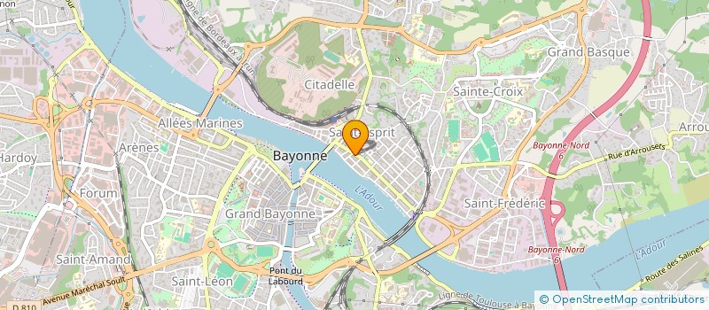 localisation de l'entreprise IFL FINANCEMENT à BAYONNE
