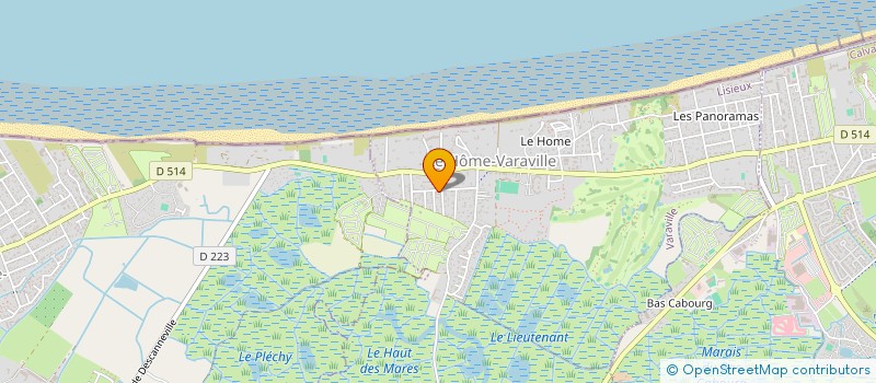 localisation de l'entreprise IFM à CABOURG