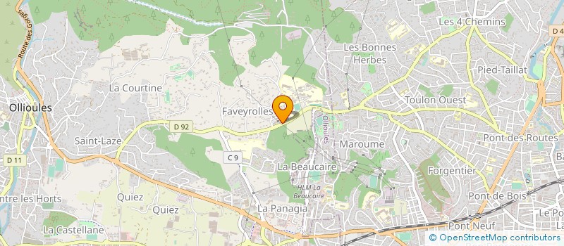 localisation de l'entreprise IFM à OLLIOULES
