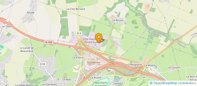 localisation de l'entreprise IFM ENSEIGNES  CAMPBON