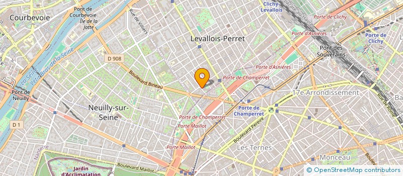 localisation de l'entreprise IFM - INTELLIGENCE FORCE MULTIMEDIA à LEVALLOIS-PERRET
