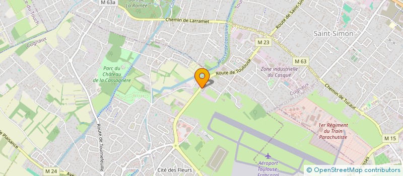 localisation de l'entreprise IFM STORE à CUGNAUX