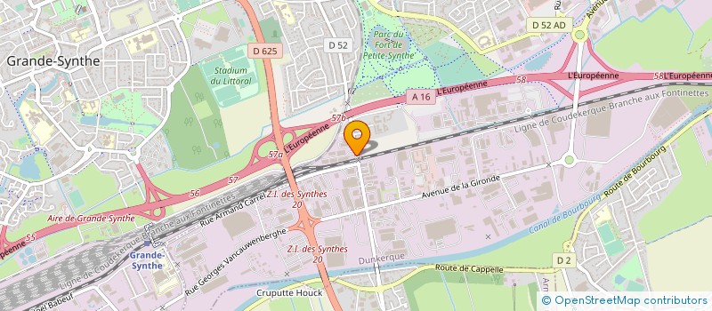 localisation de l'entreprise IFM-TS à DUNKERQUE