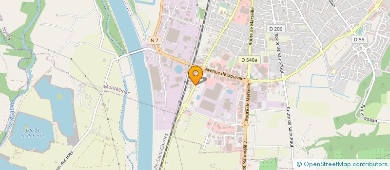 localisation de l'entreprise IFMAD à MONTELIMAR
