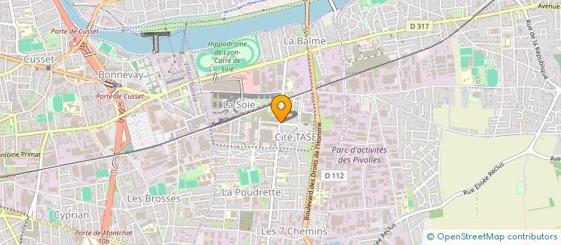 localisation de l'entreprise IFMC FRANCE à LYON