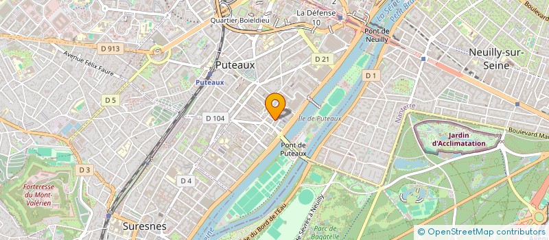 localisation de l'entreprise IFMT  PUTEAUX