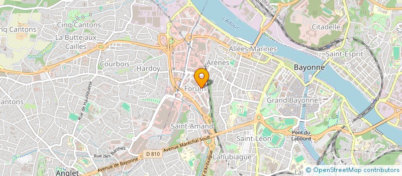 localisation de l'entreprise IFNAT à BAYONNE