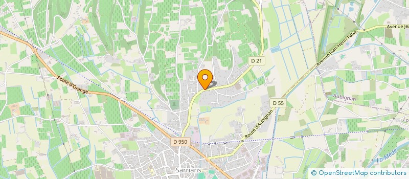 localisation de l'entreprise IFO SARL  SARRIANS