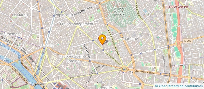 localisation de l'entreprise IFOGRAF  PARIS