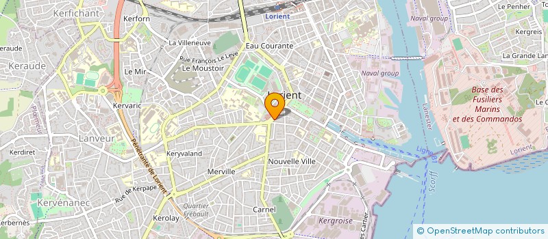 localisation de l'entreprise IFOOD à LORIENT