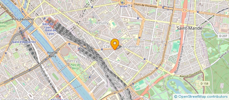 localisation de l'entreprise IFORE  PARIS