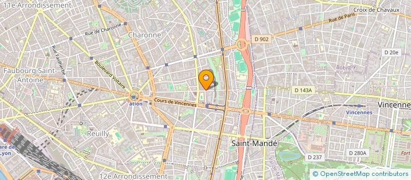 localisation de l'entreprise IFOSUP  PARIS