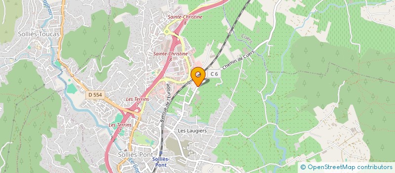 localisation de l'entreprise IFP  BELGENTIER