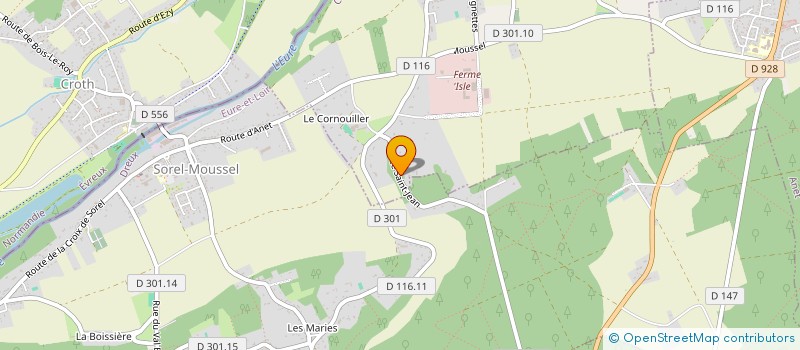 localisation de l'entreprise IFP à SAUSSAY