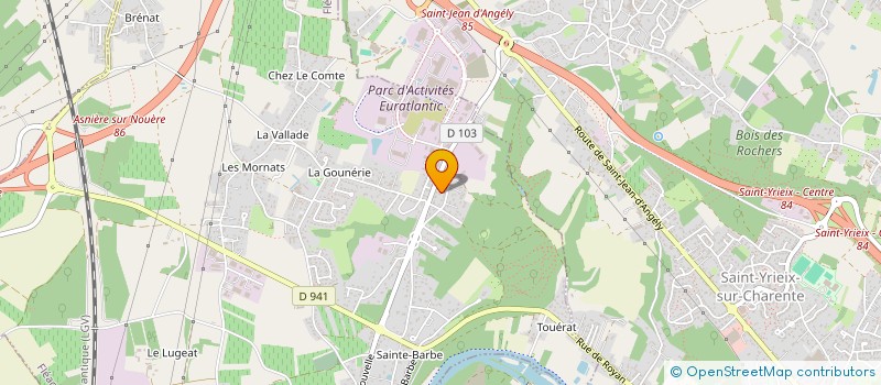 localisation de l'entreprise IFP INVEST à FLEAC