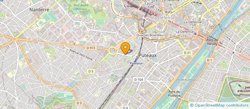 localisation de l'entreprise IFPASS SERVICES à PUTEAUX