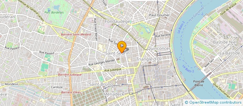 localisation de l'entreprise IFPG  BORDEAUX