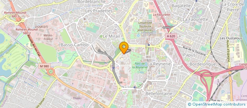 localisation de l'entreprise IFR@SS à TOULOUSE
