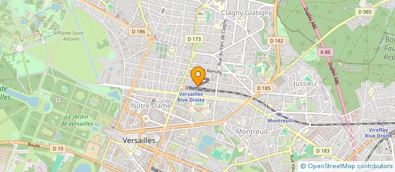 localisation de l'entreprise IFRAMI INSTITUT FRANCAIS D ASSET MANAGEMENT ET D INFRASTRUCTURES à VERSAILLES