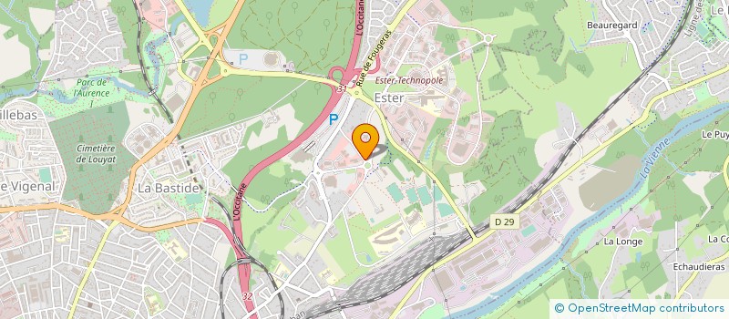 localisation de l'entreprise IFRB NOUVELLE-AQUITAINE à LIMOGES