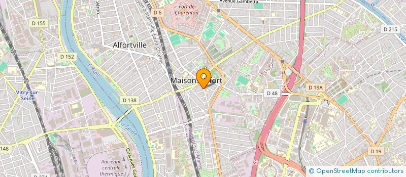 localisation de l'entreprise IFRDANE B ETTALIBI A SIFYANE  MAISONS-ALFORT