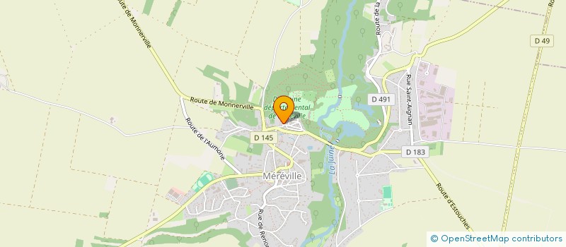 localisation de l'entreprise IFRES  LE MEREVILLOIS