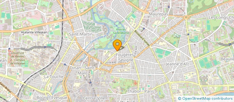 localisation de l'entreprise IFRI CITY à RENNES