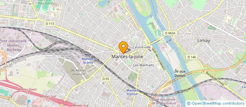 localisation de l'entreprise IFS  MANTES-LA-JOLIE