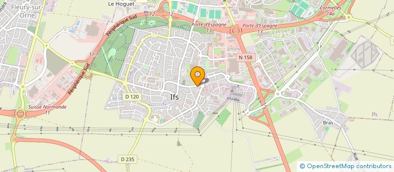 localisation de l'entreprise IFS DANSE  IFS