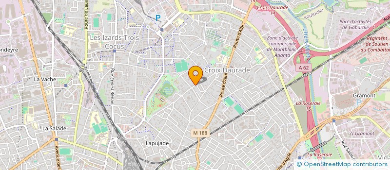 localisation de l'entreprise IFS IMMO à TOULOUSE