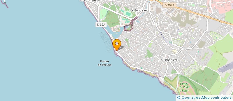 localisation de l'entreprise IFS2G à LES SABLES-D'OLONNE