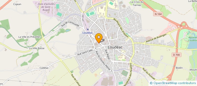 localisation de l'entreprise IFSA  LOUDEAC