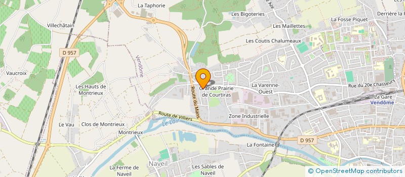 localisation de l'entreprise IFSI CONSULTING  VENDOME