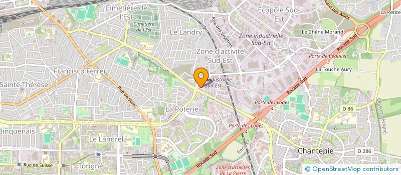 localisation de l'entreprise IFSSAP  RENNES