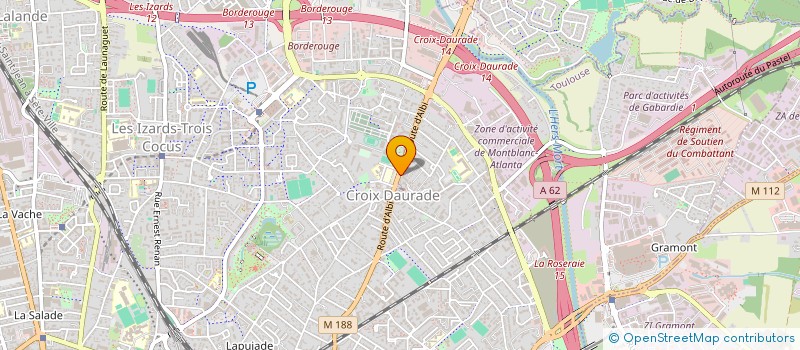 localisation de l'entreprise IFT SECURITE à TOULOUSE