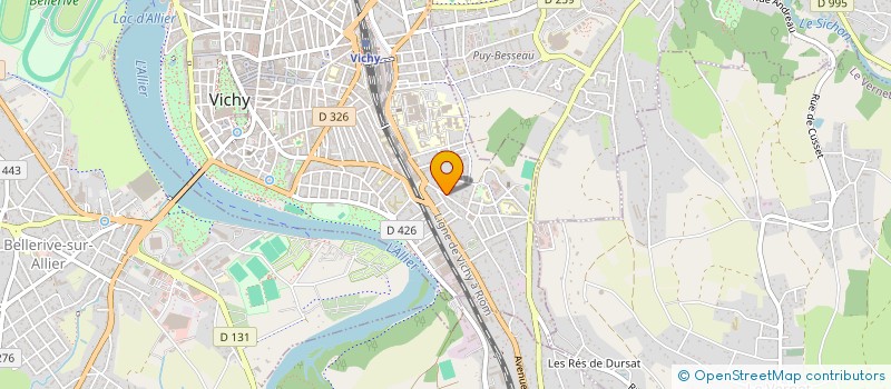 localisation de l'entreprise IFTC à VICHY