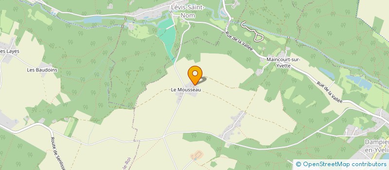 localisation de l'entreprise IFUAGO à DAMPIERRE-EN-YVELINES