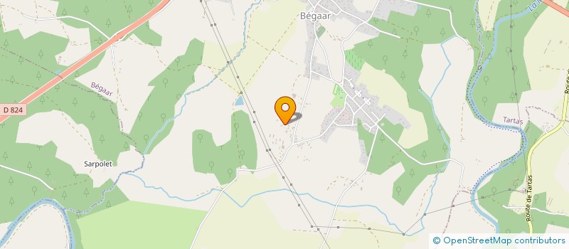 localisation de l'entreprise IFV (ITURRIOZ FRANCHETEAU VENTILATION)  CARCEN-PONSON