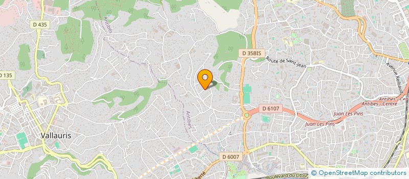 localisation de l'entreprise IFYPACA à ANTIBES