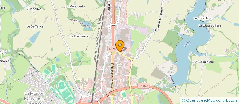 localisation de l'entreprise IG à LA ROCHE-SUR-YON