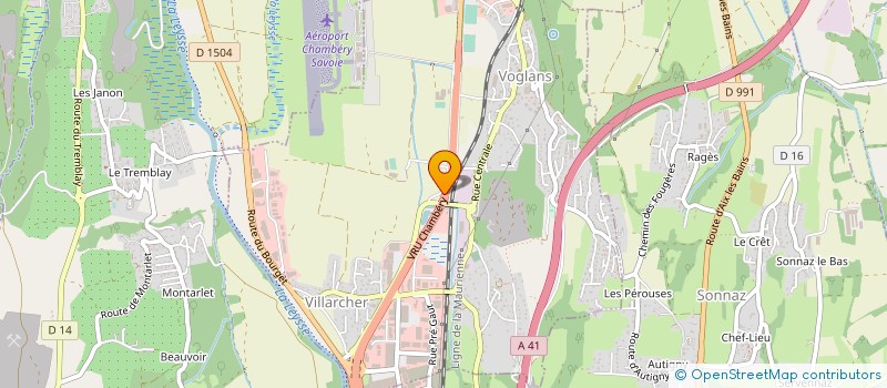 localisation de l'entreprise IG CLUB  VOGLANS